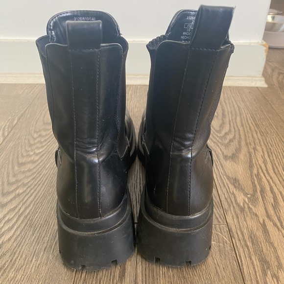 Zara lug sole boots - Picture 3 of 6